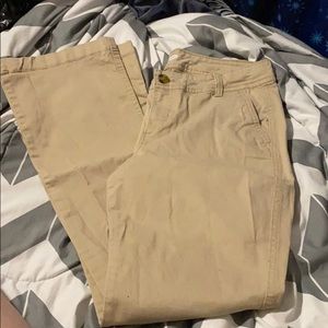 Old Navy khaki pants- 6 regular